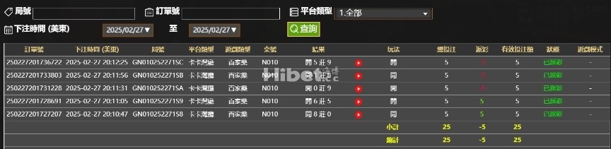 昨天的百家乐还是比较刺激的。