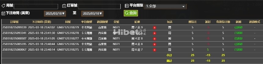 昨天的百家乐还是输了不少的。
