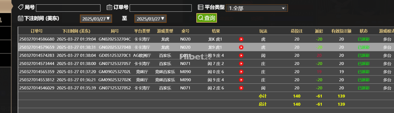 今天的百家乐继续输了六十元