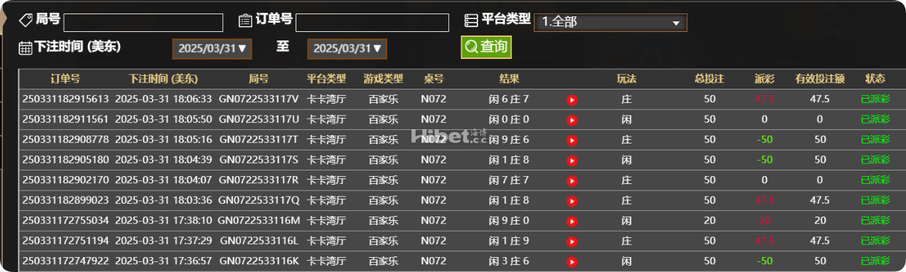 百家乐还是有点小盈利