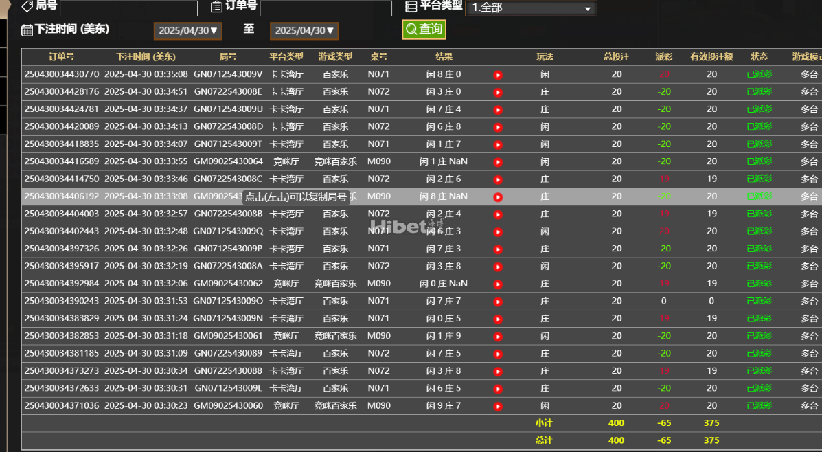 今天的真人输钱的结果了