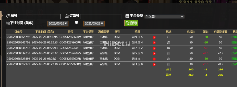 百家乐玩的一般般