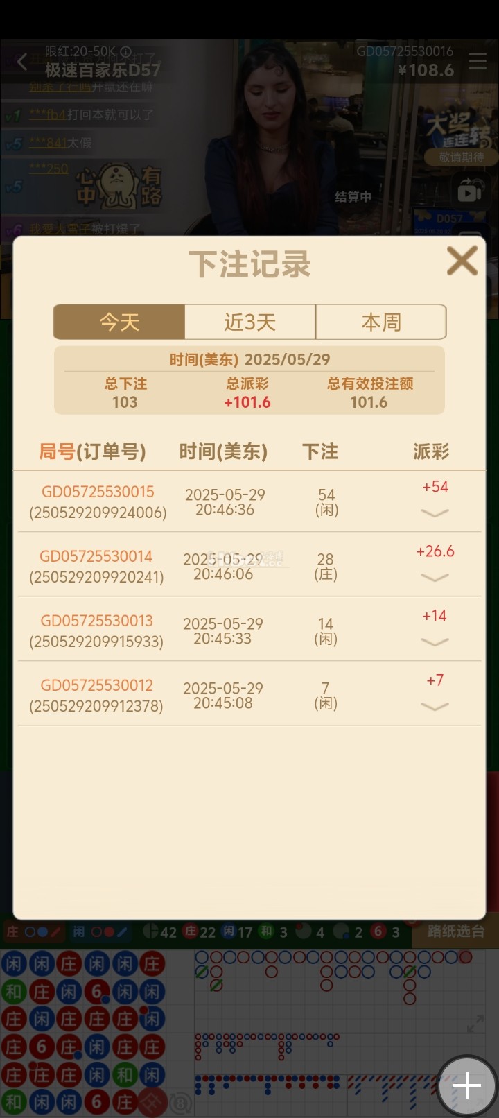 彩金过4关